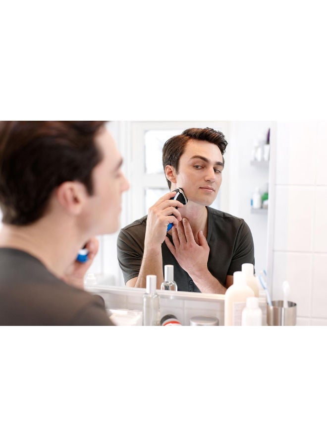 Philips - Shaver Series 3000 Wet & Dry Electric Shaver With Pop-Up Trimmer - AT899/06 Multicolour - Image 1