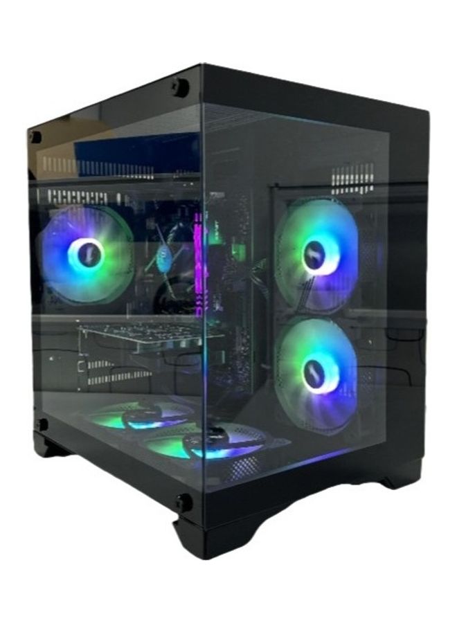 1STPLAYER TMD Wolf Gaming PC With Core i5-10400F Processor/ 16GB RAM/ 1TB SSD/ Windows 10 Pro /NVIDIA GeForce GTX 1650/ RGB FANS black - Image 2