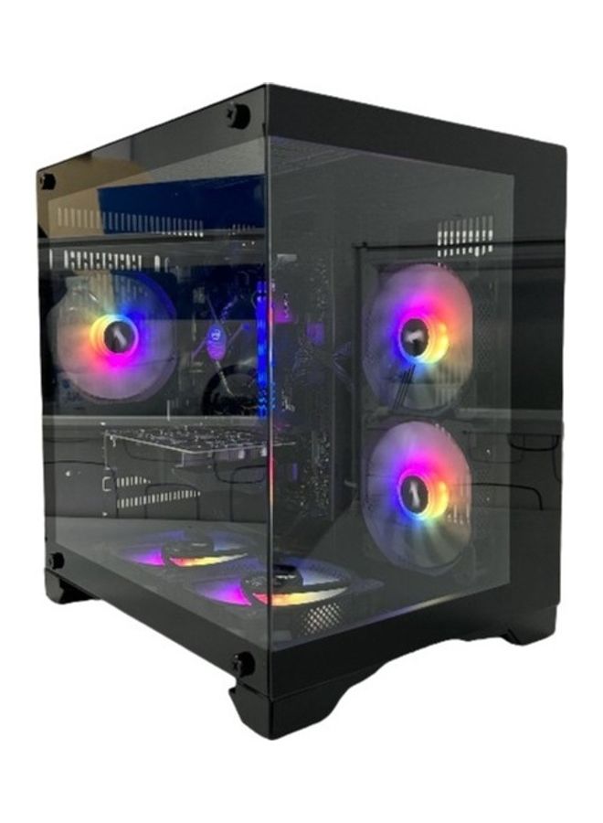 1STPLAYER TMD Wolf Gaming PC With Core i5-10400F Processor/ 16GB RAM/ 1TB SSD/ Windows 10 Pro /NVIDIA GeForce GTX 1650/ RGB FANS black - Image 1