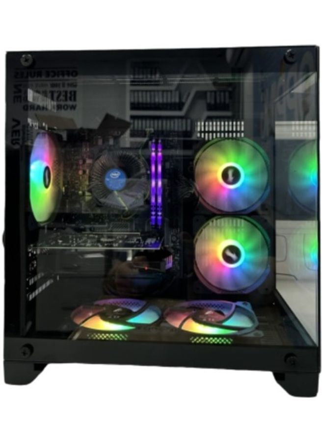 1STPLAYER TMD Wolf Gaming PC With Core i5-10400F Processor/ 16GB RAM/ 1TB SSD/ Windows 10 Pro /NVIDIA GeForce GTX 1650/ RGB FANS black - Image 4