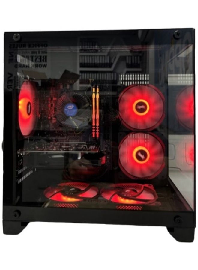 1STPLAYER TMD Wolf Gaming PC With Core i5-10400F Processor/ 16GB RAM/ 1TB SSD/ Windows 10 Pro /NVIDIA GeForce GTX 1650/ RGB FANS black - Image 5