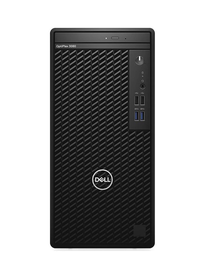 DELL OptiPlex 3000 3080 Tower PC, Core i5-10505 Processor/8GB RAM/256GB SSD/Integrated Graphics/Windows 10 pro Black - Image 1