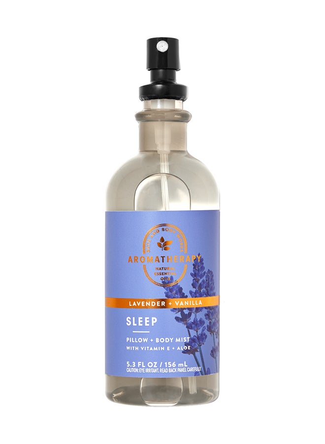 Bath & Body Works Lavender Vanilla Pillow and Body Mist Clear 156ml 