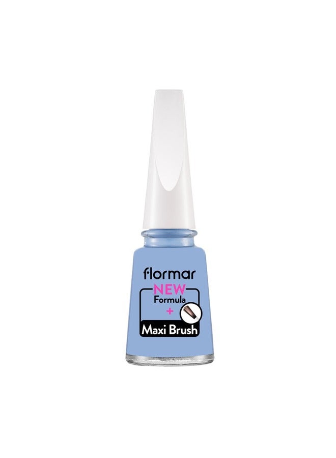 flormar New Formula+Maxi Brush Nail Enamel 465 Cookie Monster - Image 1