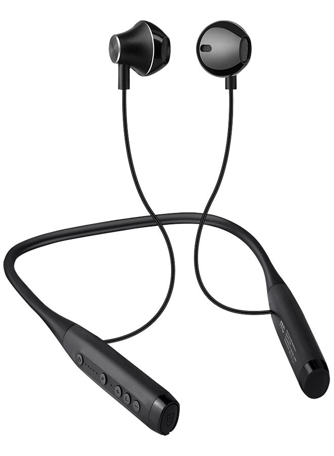 MYCANDY - BHS-B121 Bluetooth Neckband Urban Earz Black - Image 1