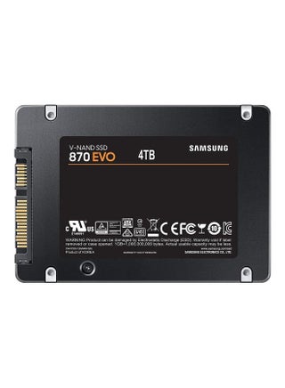 Samsung 870 EVO SATA SSD 4TB Internal Solid State Drive