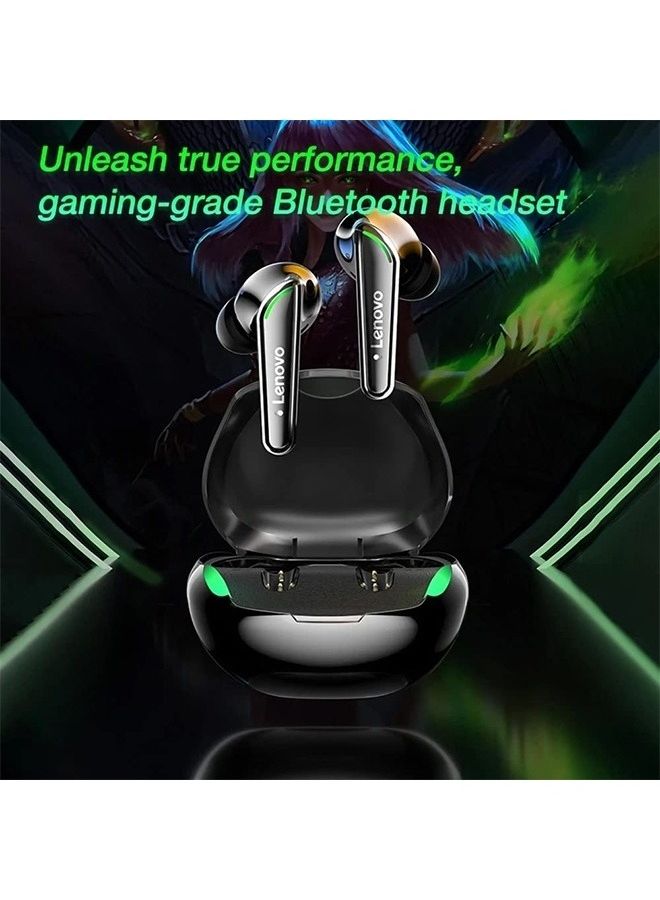 Lenovo - ThinkPlus Bluetooth 5.0 Touch Air Pods with HD Microphone. 250 mAh battery. HD stereo sound / XT92 Black - Image 1