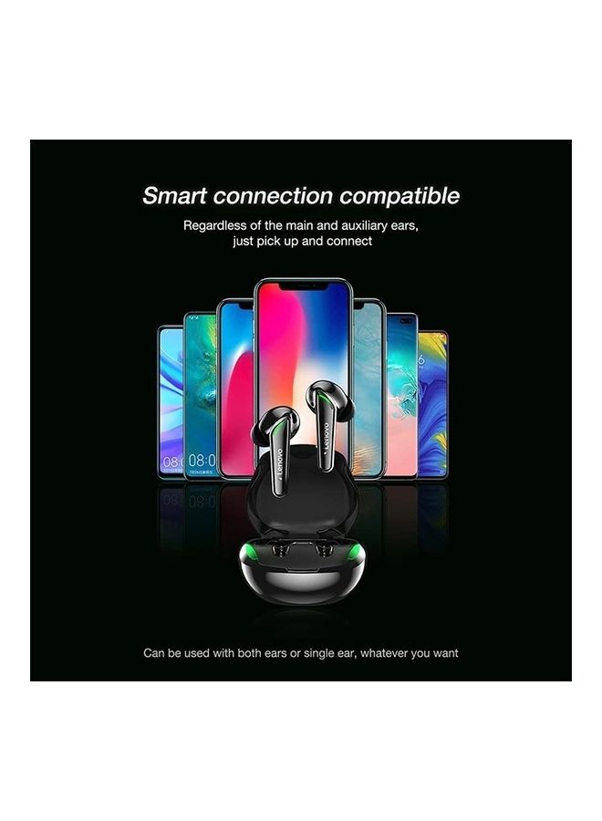 Lenovo - ThinkPlus Bluetooth 5.0 Touch Air Pods with HD Microphone. 250 mAh battery. HD stereo sound / XT92 Black - Image 1