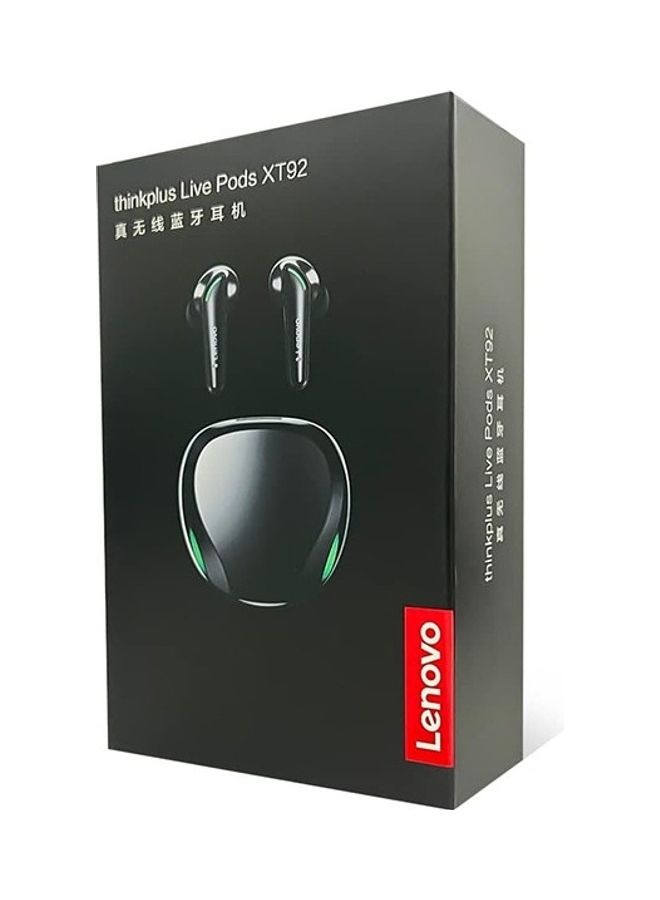 Lenovo - ThinkPlus Bluetooth 5.0 Touch Air Pods with HD Microphone. 250 mAh battery. HD stereo sound / XT92 Black - Image 1