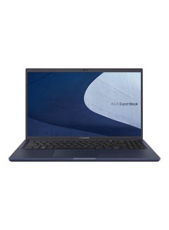 EXPERTBOOK B1400 Laptop With 14-Inch Display, Core i7-1255U Processor/16GB RAM/512GB SSD/DOS(Without Windows)/Intel XE Graphics/Military-Grade/Genuine Carry Bag+ ASUS Wireless Optical Mouse English Black