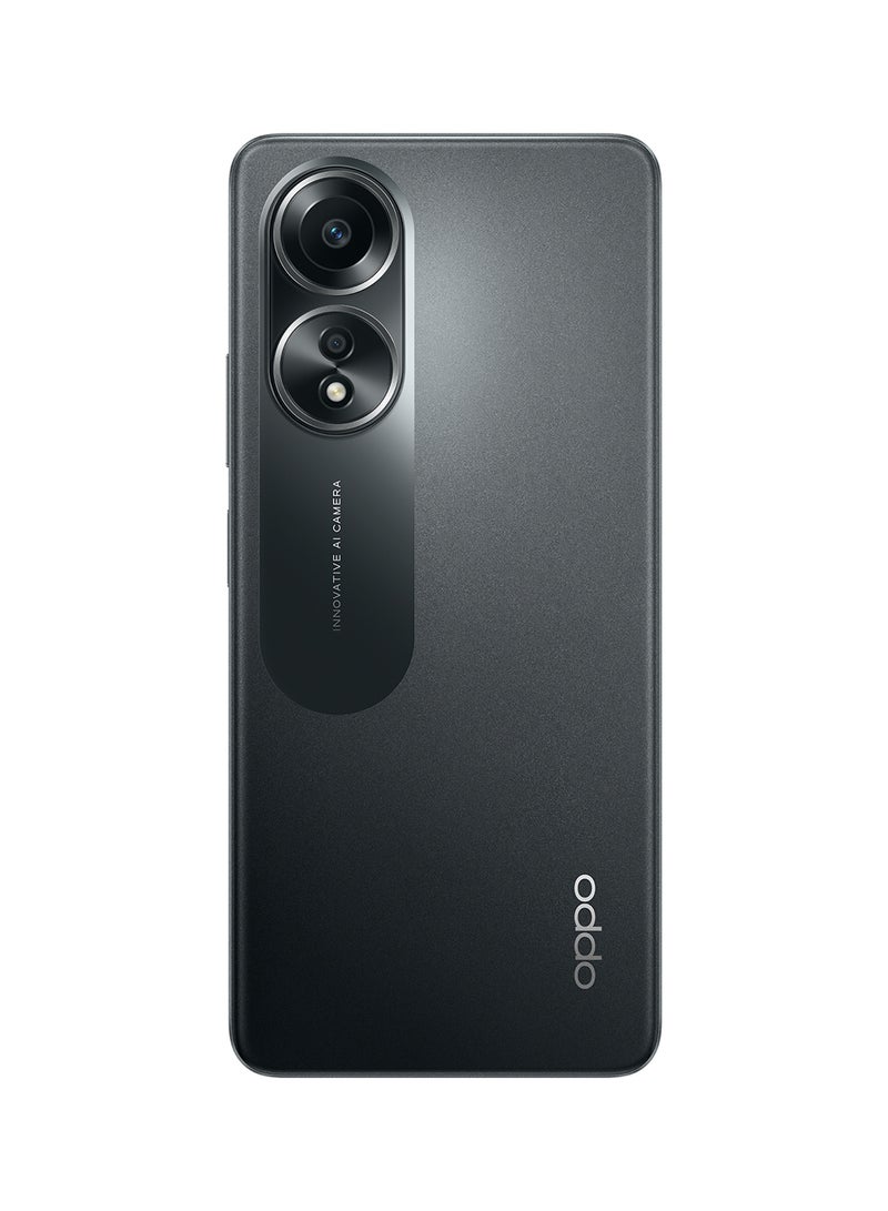 OPPO - A58 Dual SIM Glowing Black 8GB RAM 128GB 4G - Middle East Version - Image 1