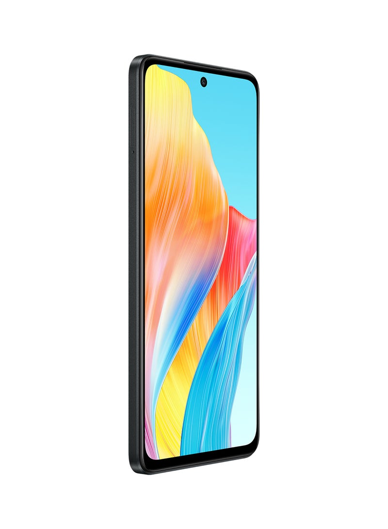 OPPO - A58 Dual SIM Glowing Black 8GB RAM 128GB 4G - Middle East Version - Image 1