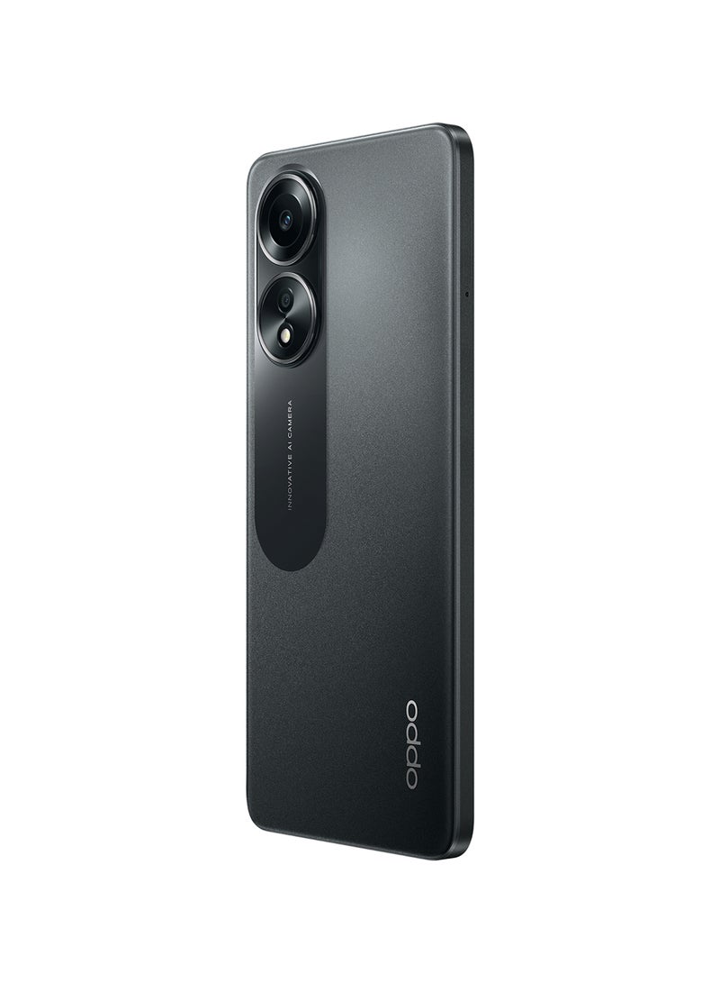 OPPO - A58 Dual SIM Glowing Black 8GB RAM 128GB 4G - Middle East Version - Image 1