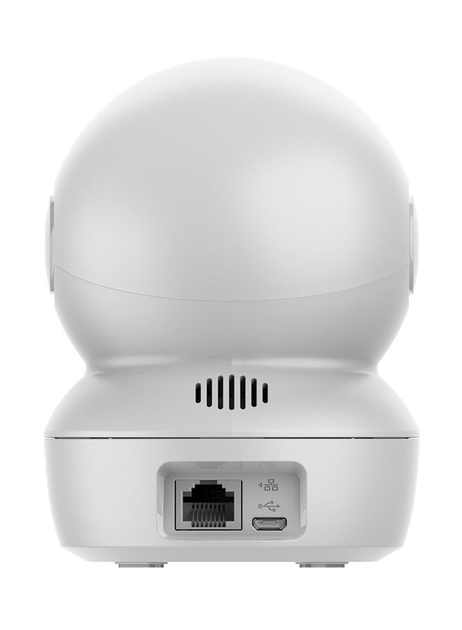 EZVIZ - H6C Pan  Tilt Smart Home Wifi Camera 4MP 2K Resolution Night Vision White - Image 1