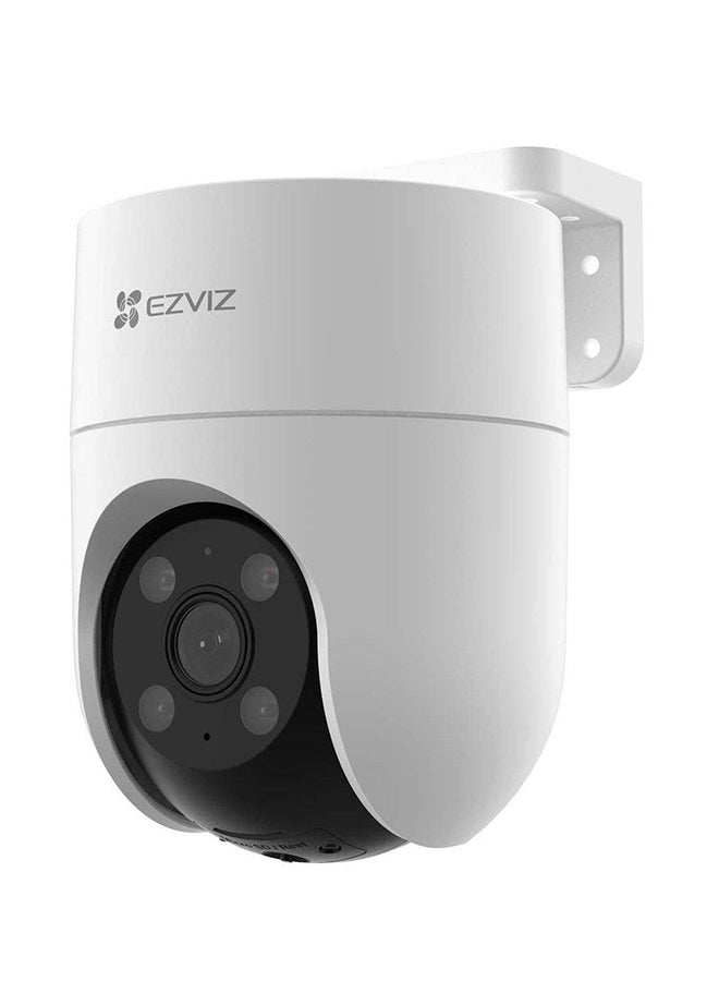 EZVIZ H8C Pan  Tilt Outdoor Wifi Camera 4MP 2K Resolution Colour Night Vision White - Image 1