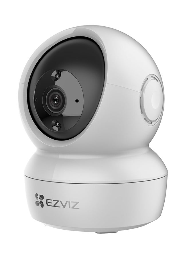 EZVIZ - H6c Pan  Tilt Smart Home Wifi Camera FHD White - Image 1