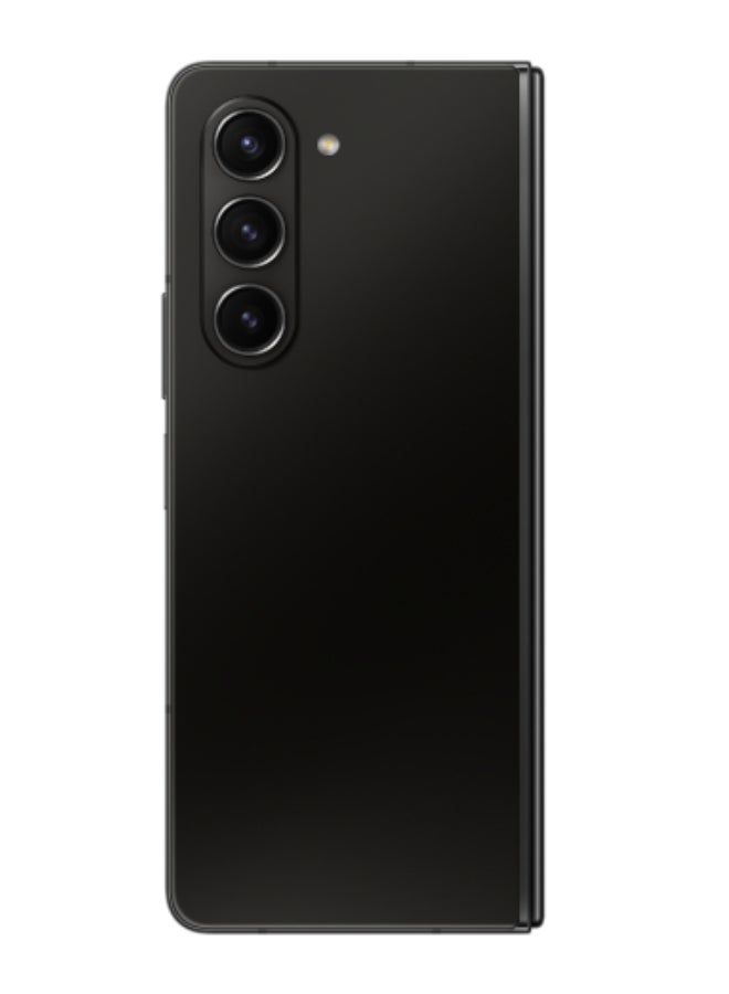 Samsung - Galaxy Z Fold 5 Dual SIM Phantom Black 12GB RAM 256GB 5G - Middle East Version - Image 1