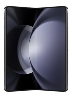 سامسونج هاتف Galaxy Z Fold 5 ثنائي الشريحة بلون أسود فانتوم وذاكرة وصول عشوائي (RAM) سعة 12 جيجابايت وذاكرة داخلية 256 جيجابايت يدعم تقنية 5G - إصدار الشرق الأوسط  - Image 2