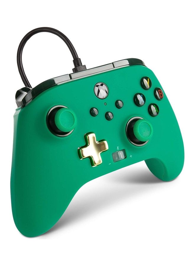 PowerA PowerA Enhanced Wired Controller for Xbox Series X|S - Green, Gamepad, Wired Video Game Controller, Gaming Controller, Works with Xbox One - Xbox Series X - Image 3