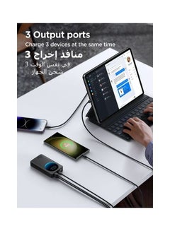 JOYROOM 10000 mAh 10000mAh 30W Fast Charging Power Bank And Storage Bag With Percentage Battery Display LED Flashlight Black  - Image 4