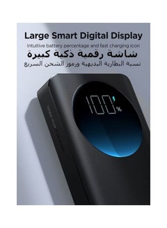 JOYROOM 10000 mAh 10000mAh 30W Fast Charging Power Bank And Storage Bag With Percentage Battery Display LED Flashlight Black  - Image 5