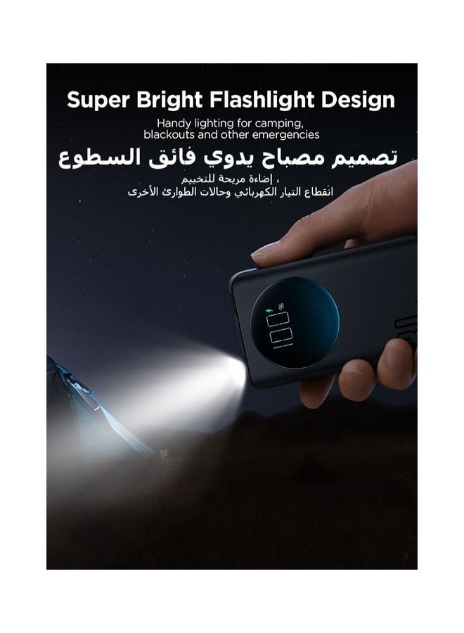جوي روم - بنك طاقة سريع الشحن بقدرة 30 وات وحقيبة تخزين مع مصباح LED لعرض نسبة البطارية - Image 1