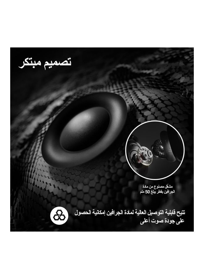 لوجيتيك سماعة الألعاب اللاسلكية Logitech G PRO X 2 LIGHTSPEED، ميكروفون بوم قابل للفصل، محركات جرافين 50 مم، DTS: X Headphone 2.0—7.1 محيطي، بلوتوث/USB/3.5 مم Aux، للكمبيوتر الشخصي، PS5، PS4، نينتندو سويتش - أسود  - Image 4
