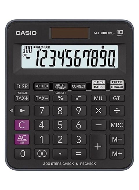 التحقق من الآلات الحاسبة المكتبية الصغيرة MJ-100D Plus