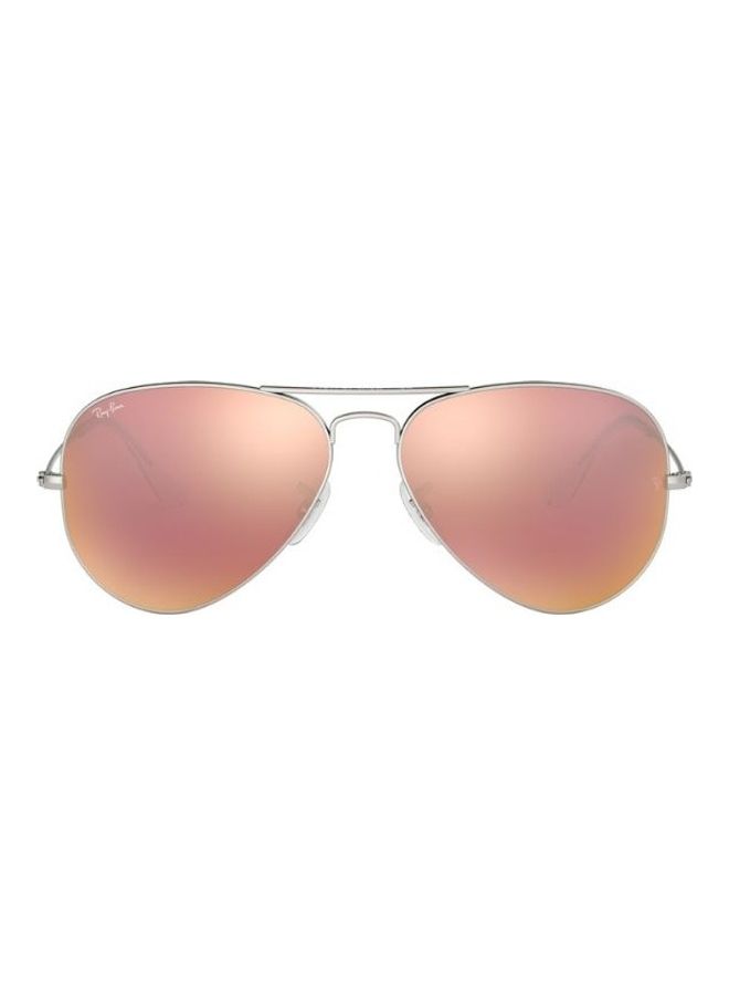 Ray-Ban Unisex Mirrored Full Rim Sunglasses - RB3025 - Lens Size: 58 Mm - Image 1