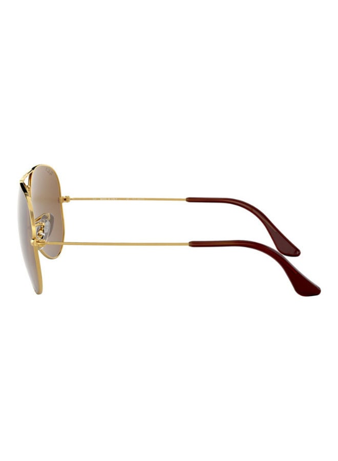 Ray-Ban Unisex Polarized Full Rim Sunglasses - RB3025 - Lens Size: 62 Mm - Image 3