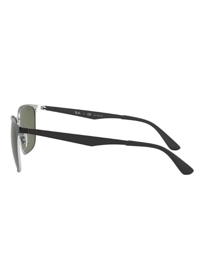 Ray-Ban Unisex Polarized Full Rim Sunglasses - RB3569 - Lens Size: 59 Mm  - Image 3