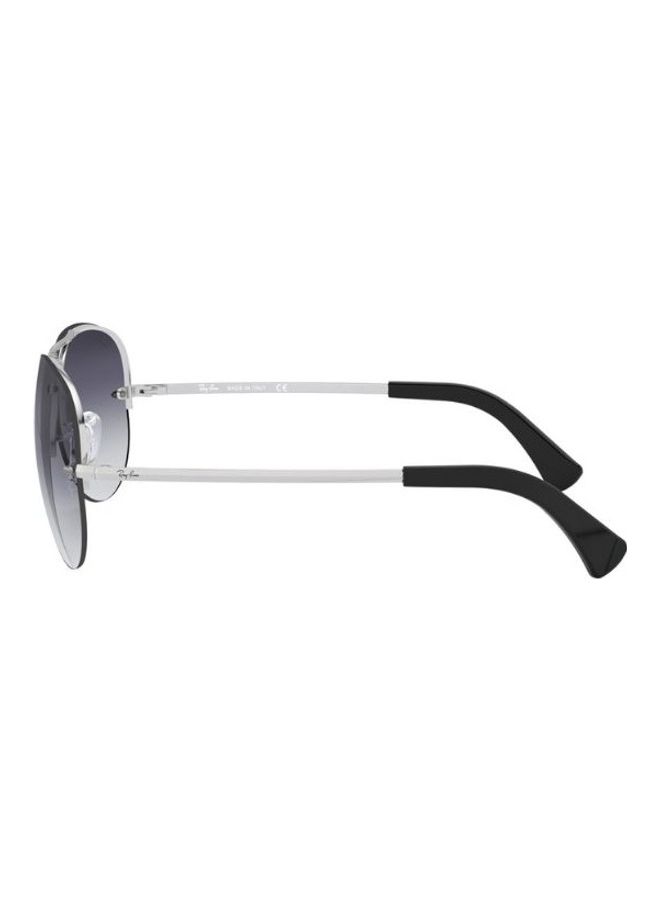 Ray-Ban Men's Semi Rimless Sunglasses - RB3449 - Lens Size: 59 Mm - Image 3