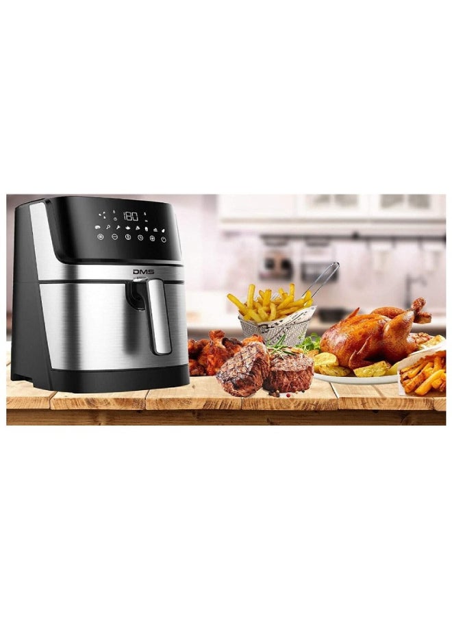 DMS - Air Fryer Oven 6 L 1800 W HF-6E Silver / Black - Image 1