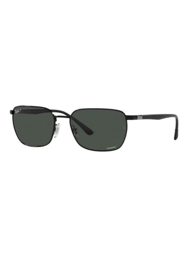 Ray-Ban Unisex Polarized Full Rim Sunglasses - RB3684CH - Lens Size: 58 Mm  - Image 2