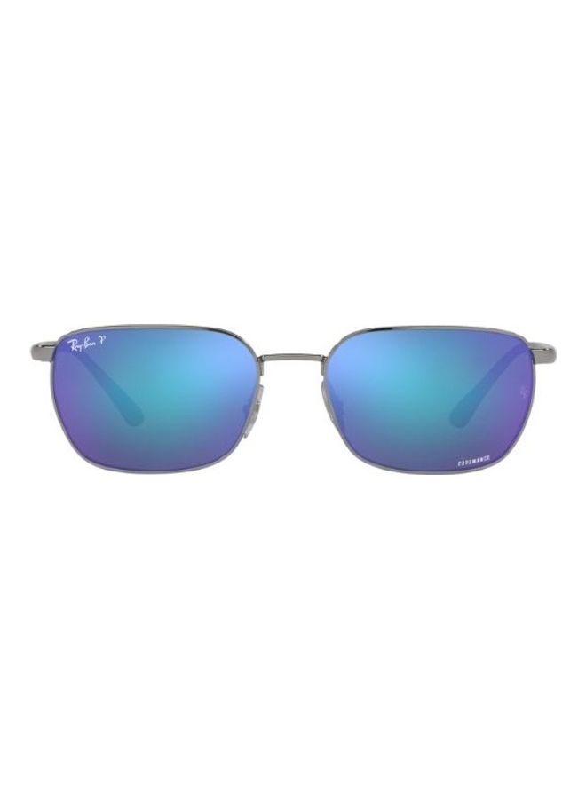 Ray-Ban Unisex Polarized Full Rim Sunglasses - RB3684CH - Lens Size: 58 Mm - Image 1