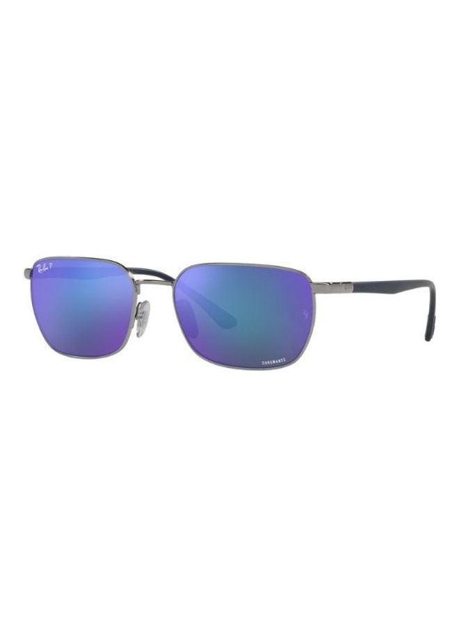 Ray-Ban Unisex Polarized Full Rim Sunglasses - RB3684CH - Lens Size: 58 Mm - Image 2