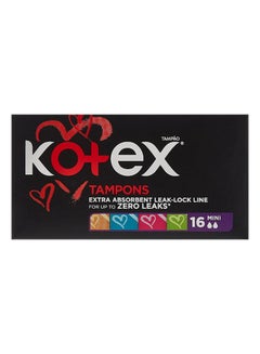 Mini Silky Cover 16 Tampons