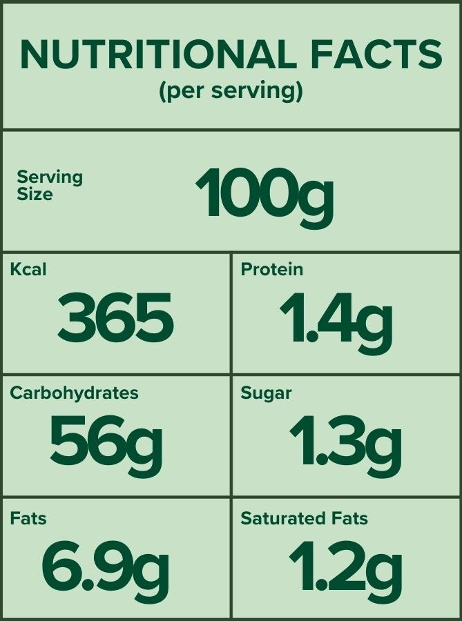 Organic Larder - Organic Porridge Oats 500grams - Image 1