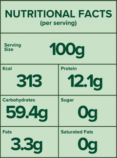 Earth Goods Organic High Fiber Gluten-Free Oat Porridge 500grams  - Image 5
