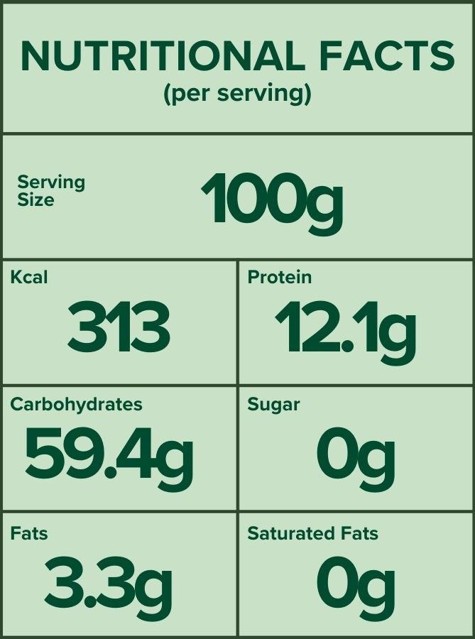 Earth Goods Organic High Fiber Gluten-Free Oat Porridge 500grams  - Image 5