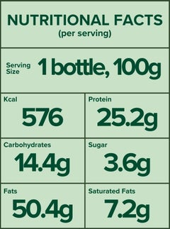 Earth Goods Organic Crunchy Peanut Butter 400grams  - Image 4