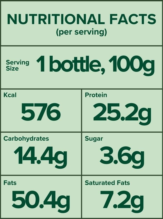 Earth Goods - Organic Crunchy Peanut Butter 400grams - Image 1