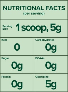 Optimum Nutrition L-Glutamine Muscle Recovery Powder - Unflavoured, 300 Grams, 58 Servings  - Image 2