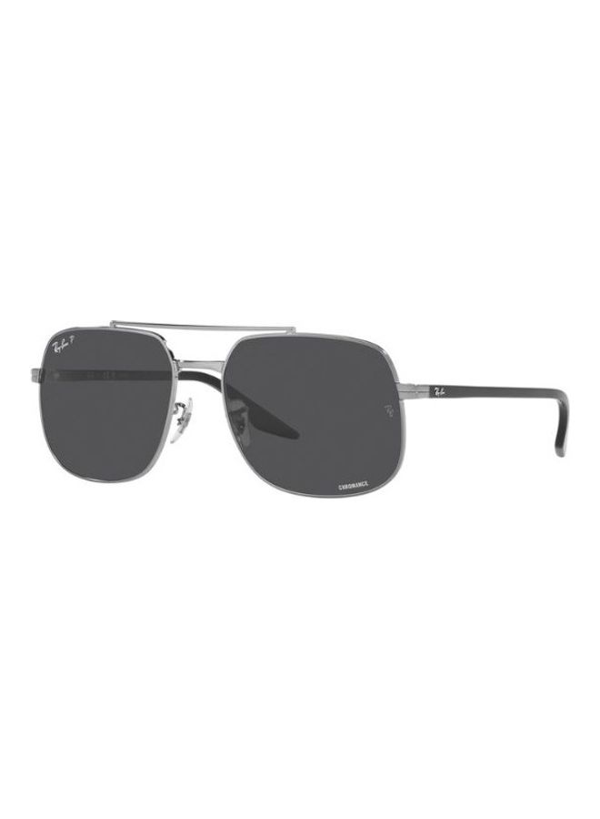 Ray-Ban Unisex Polarized Full Rim Sunglasses - RB3699 - Lens Size: 59 Mm  - Image 2