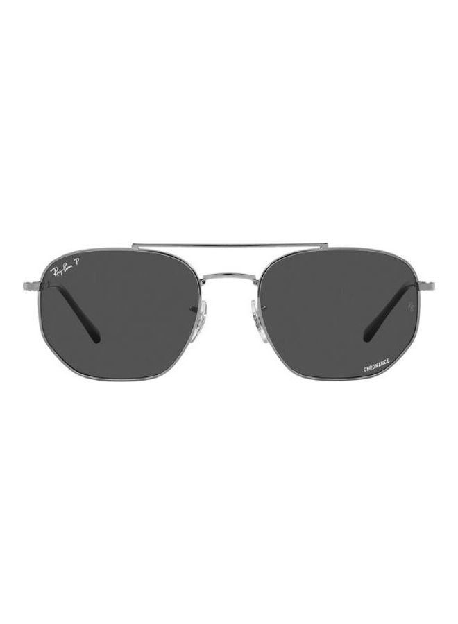 Ray-Ban Unisex Polarized Full Rim Sunglasses - RB3707 - Lens Size: 57 Mm  - Image 1