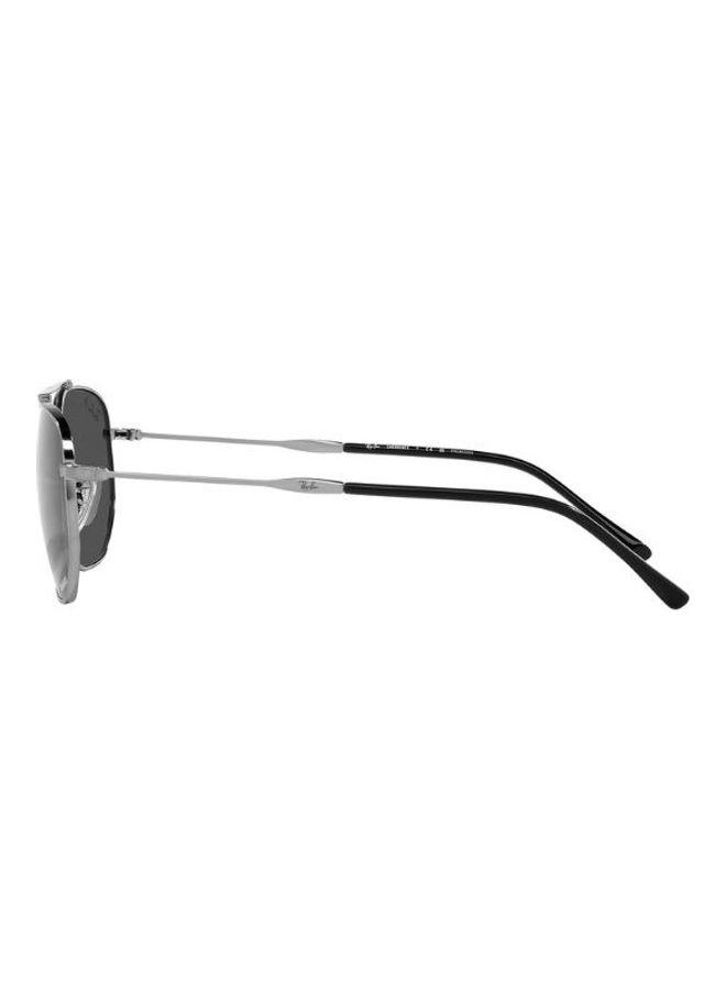 Ray-Ban Unisex Polarized Full Rim Sunglasses - RB3707 - Lens Size: 57 Mm  - Image 3
