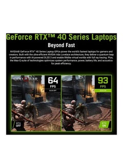 ASUS Rog Strix G16 Gaming (Upgraded Version) Laptop With 16.1-Inch Display, Core i7-13650HX Processor/16GB RAM/2TB SSD/8GB NVIDIA GeForce RTX 4060 Graphics Card/Windows 11 English/Arabic Grey  - Image 4