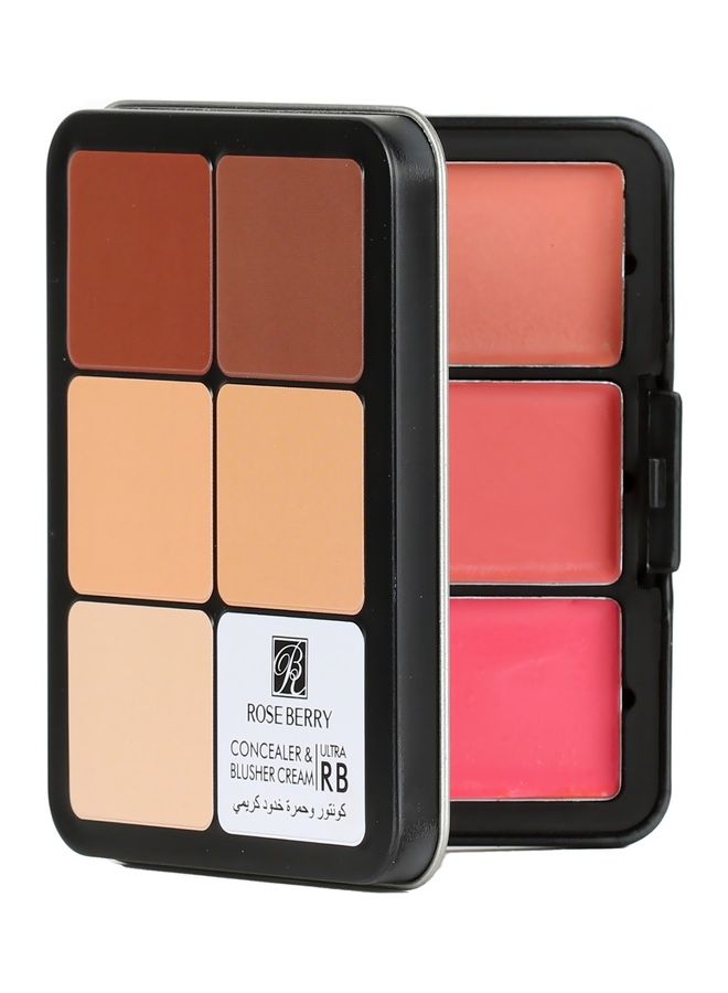 Concealer And Blusher Cream Multicolour