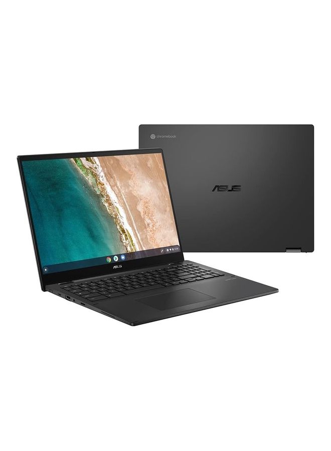 ASUS - Chromebook Flip CX5601FBA Laptop With 16-Inch Display, Core i5-1235U Processor/8GB RAM/256GB SSD/Intel UHD Graphics/Chrome OS English Grey - Image 1