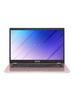 Cloudbook 14 E410M Laptop With 14-Inch FHD Display, Celeron N4020 Processor/4GB DDR4 RAM/64GB SSD/Intel UHD Graphics/Windows-11 English Rose Pink
